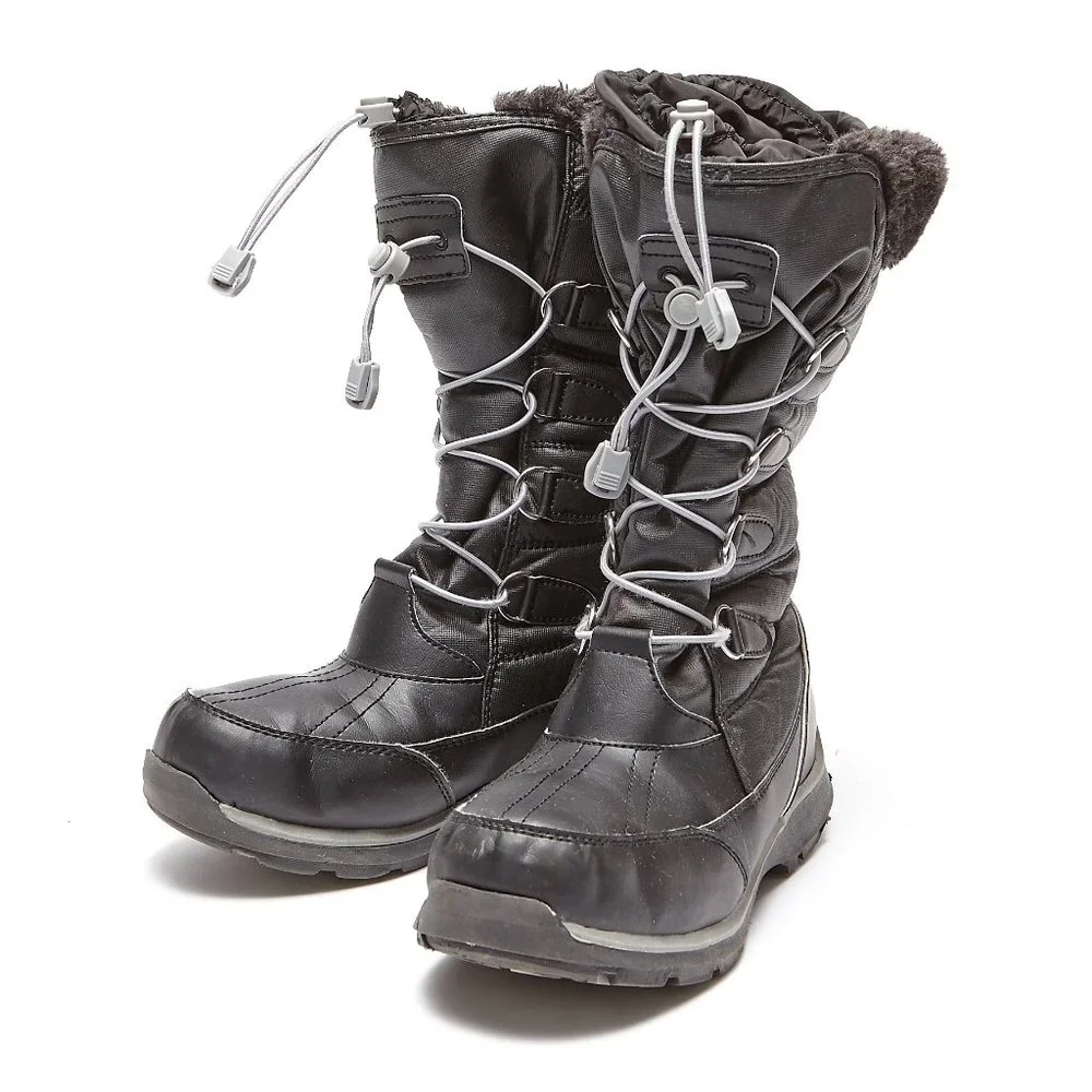 Lands' End Insulated Winter Snow Boots Size 4 excellent condition